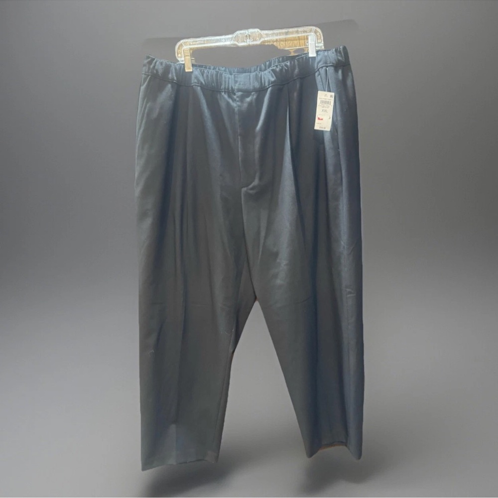 Mode Of One Mens Black XXL NWT relaxed fit stretch waist trouser plus size